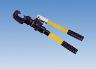 Integrated hydraulic crimping pliers