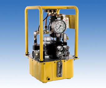 Pneumatic pump hydraulic wrench